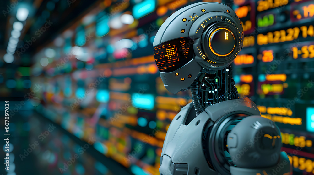 AI Business Forecasting: Financial Analysts Using AI Tools for Predicting Future Trends and Reducing Uncertainties - Photo Realistic Concept AI Business Forecasting: Financial Analysts Using AI Tools for Predicting Future Trends and Reducing Uncertainties - Photo Realistic Concept