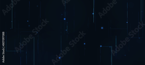 Abstract high tech digital technology background made of particles and metallic plates