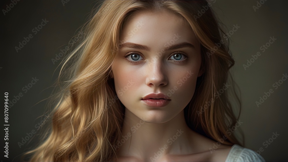 Timeless Beauty: Breathtaking Portrait of a Radiant 21-Year-Old Woman Timeless Beauty: Breathtaking Portrait of a Radiant 21-Year-Old Woman