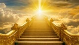  天国まで続く階段のイメージ