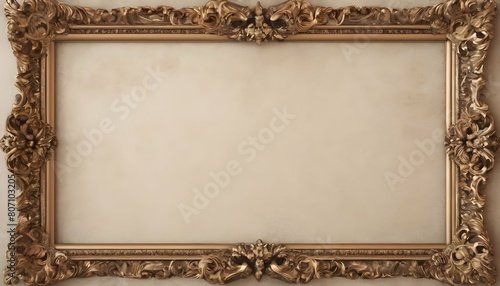 A regal frame with baroque style embellishments upscaled 2