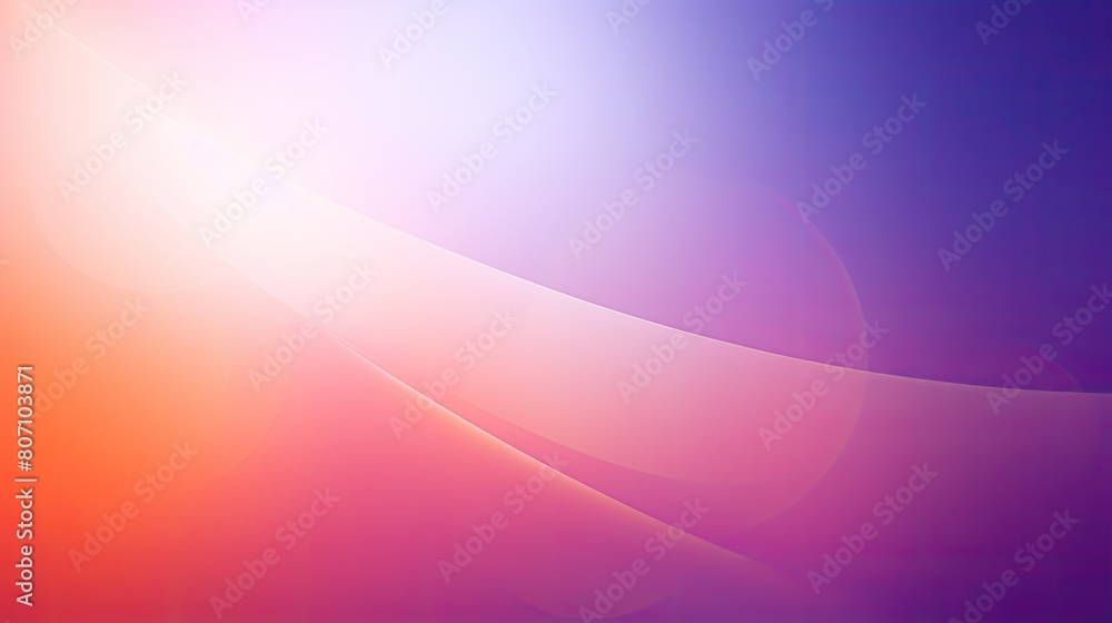 Naklejka premium Soft gradient background with soft-focus lens flare