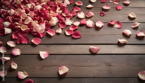 Create a romantic background with delicate rose pe upscaled 27