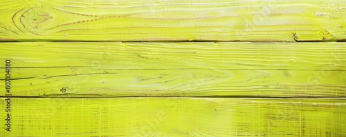 Wallpaper Mural Vibrant Yellow-Green Painted Wooden Planks Texture Background Torontodigital.ca