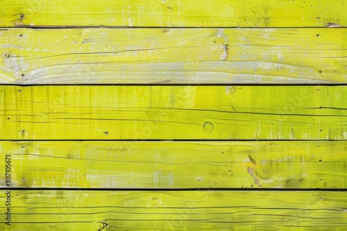 Wallpaper Mural Vibrant Yellow Painted Wood Planks Texture Background Torontodigital.ca