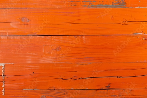Wallpaper Mural Orange wooden planks background. Rustic wood texture with grain patterns. Design for poster, banner, wallpaper, print Torontodigital.ca
