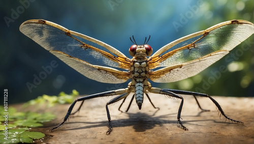 Odonata insect with new style  photo