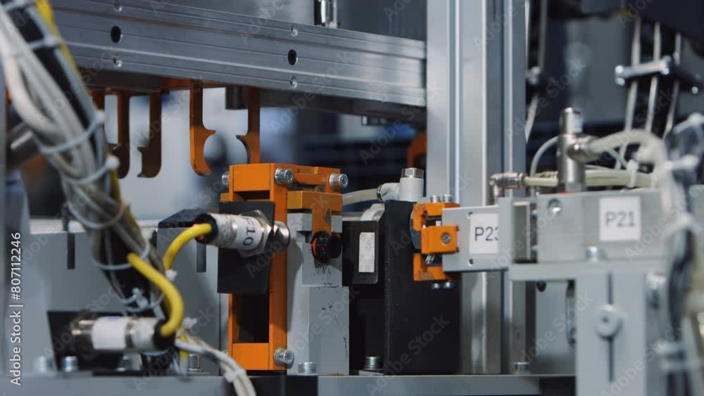 Production of hose, small parts, adapters, tips, washer. Automatic factory line Production of hose, small parts, adapters, tips, washer. Automatic factory line