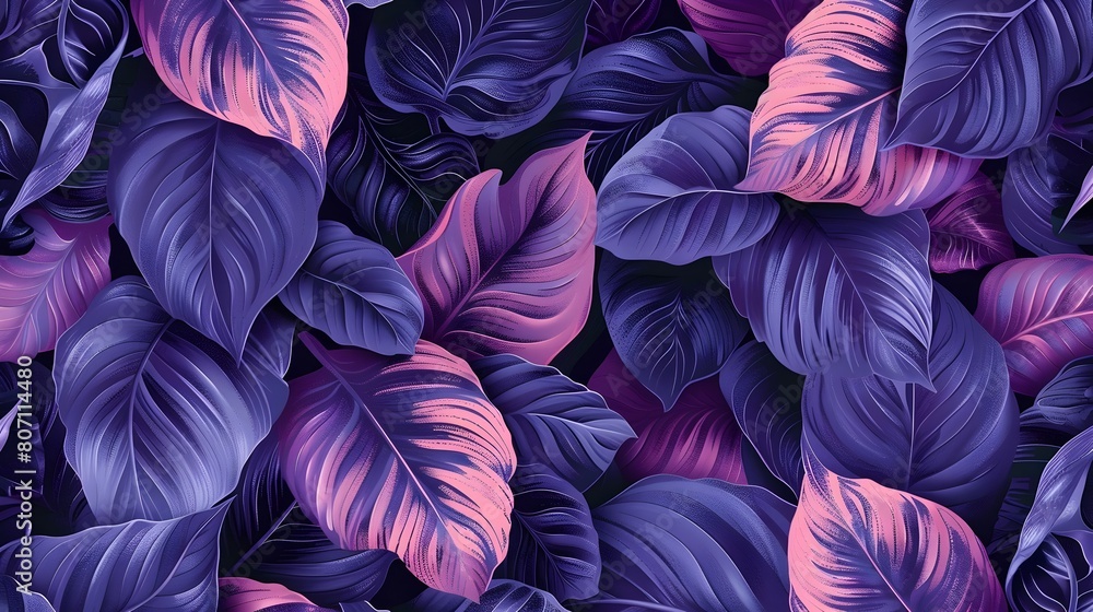 Vibrant Calathea Couture Foliage Detailed Botanical of Lush Tropical Leaves with Intricate Patterns and Textures Inspired by Victorian Era Botanical Vibrant Calathea Couture Foliage Detailed Botanical of Lush Tropical Leaves with Intricate Patterns and Textures Inspired by Victorian Era Botanical