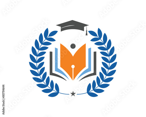 shield with wings and ribbon