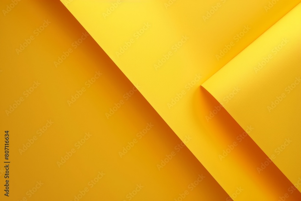 Abstract Yellow Geometric Background with Shadows Abstract Yellow Geometric Background with Shadows