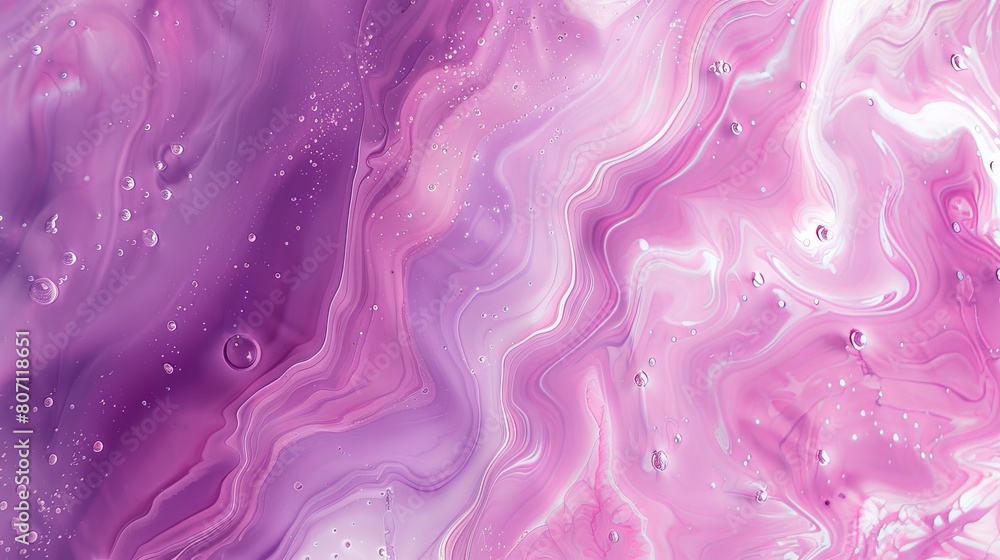 A dreamy fusion of pink and purple hues in abstract fluid art, creating a mesmerizing marble effect ideal for creative backgrounds. A dreamy fusion of pink and purple hues in abstract fluid art, creating a mesmerizing marble effect ideal for creative backgrounds.