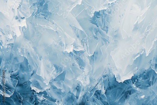 Frosty Blue Ice Textures for Cool Winter Backgrounds