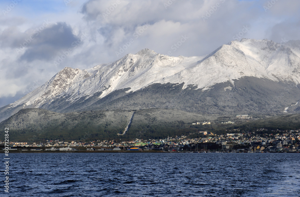 The Southernmost Town Ushuaia And Snowy Mountains