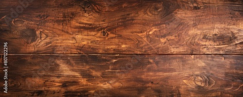 Rich Textured Wooden Surface: Elegant Mahogany Grain Patterns