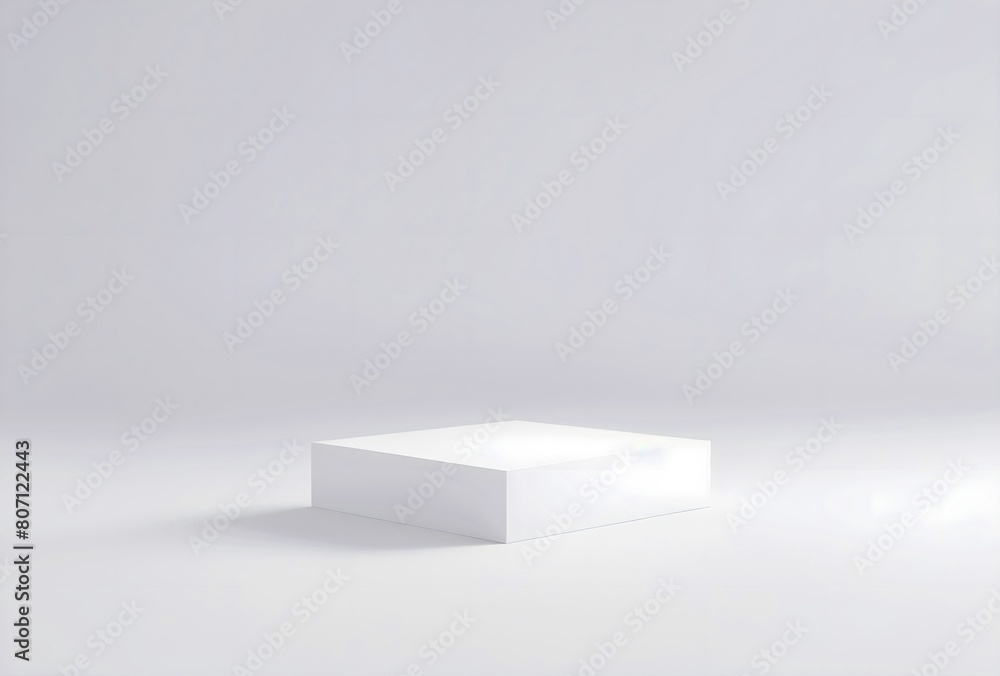 Empty studio for product placement background. Podium and abstract backdrop for brand promotion Trendy 3d render for social media banner perfume or cosmetic product show. Geometric shapes interior. Empty studio for product placement background. Podium and abstract backdrop for brand promotion Trendy 3d render for social media banner perfume or cosmetic product show. Geometric shapes interior.