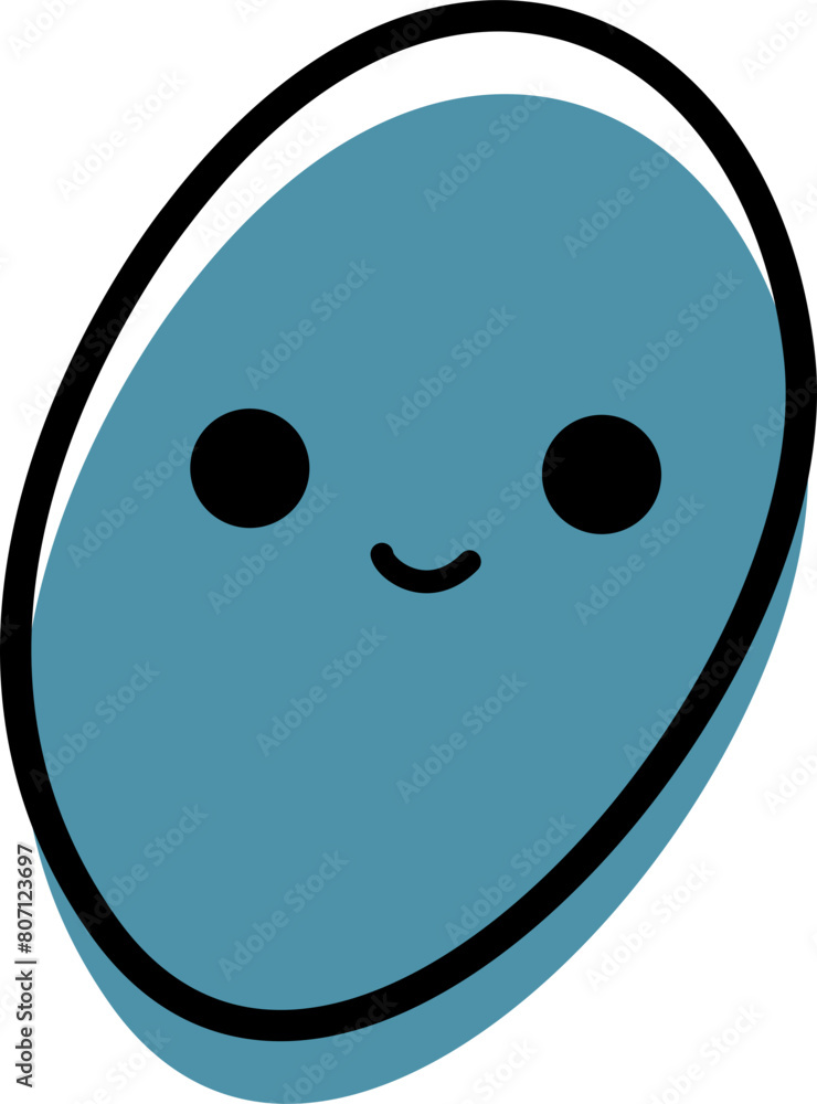 Abstract Character Emoticon Shape 