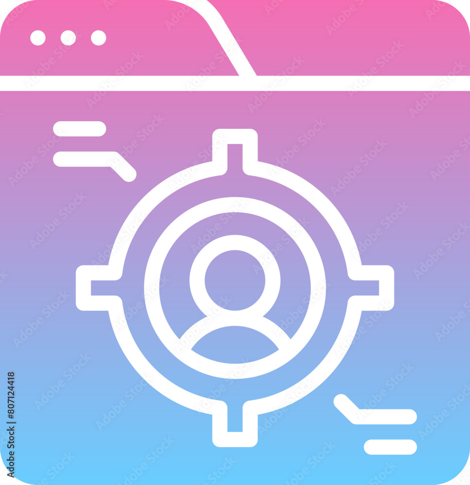 Website target icon Website target icon