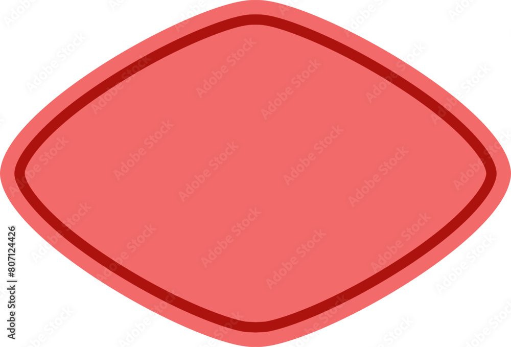 Advertising Ribbon Shape Advertising Ribbon Shape