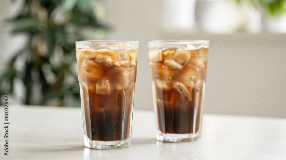 ice coffee. cup and coffee bean. ice coffee. cup and coffee bean.