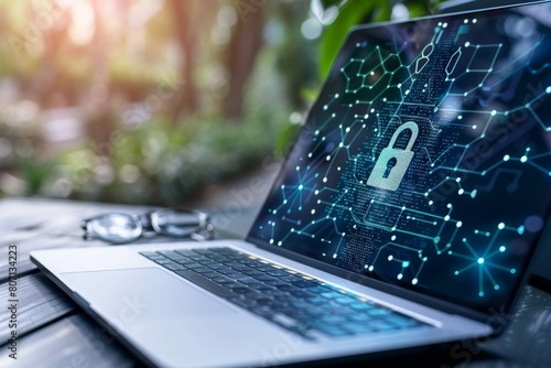 Intrusion detection systems secure servers via SSL-encrypted internet connections, deploying VPN and antivirus protections to safeguard private business data against ransomware threats. photo