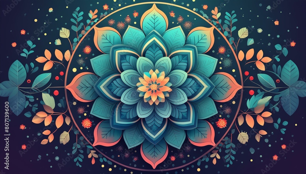 abstract floral background abstract floral background