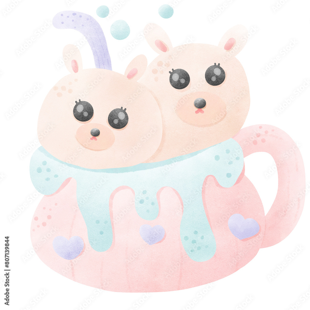 Fototapeta premium baby child shower