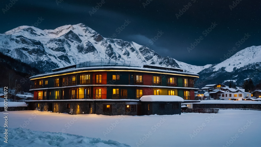 Twilight at Mt. Hood Ski Lodge (also used as the exterior to the movie Twilight at Mt. Hood Ski Lodge (also used as the exterior to the movie
