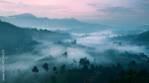 fog over the mountains © Aqsa
