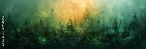 Abstract grunge texture green background, textured wallpaper, rugged dark olive green fantasy backdrop, banner, header