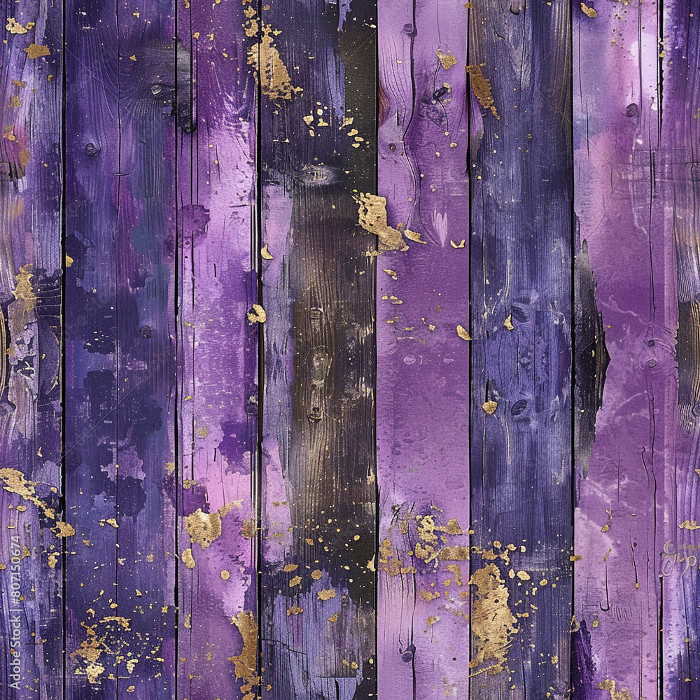 Weathered purple wooden planks texture