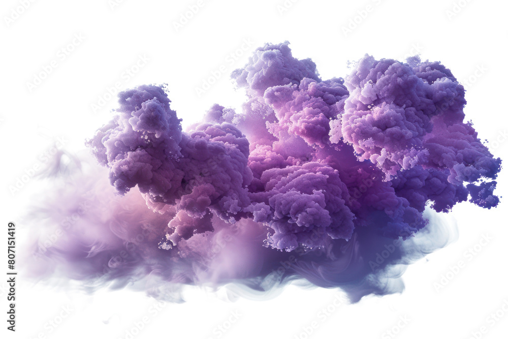 Abstract purple smoke swirls on a dark background Abstract purple smoke swirls on a dark background