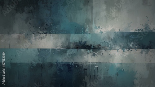 Old style blue, grey and white abstract background wallpaper with random design photo