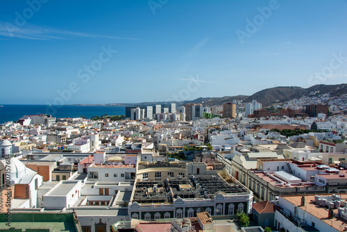 Las Palmas city in Gran Canaria, Spain © Claudia Evans 