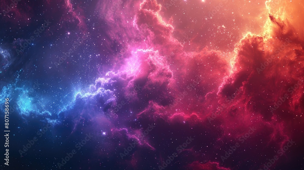 colorful nebula abstract background colorful nebula abstract background
