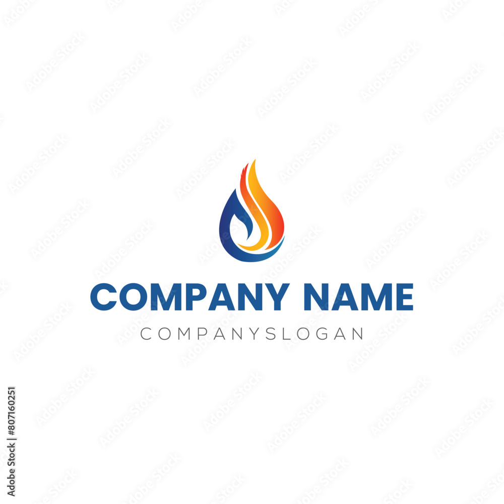 Fire logo design, vector logo design, illustration Fire logo design, vector logo design, illustration