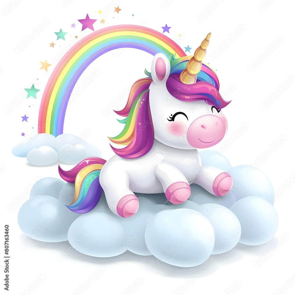 Cartoon unicorn with rainbow and stars flying around generative ai, Cute unicorn in the pastel sky with rainbow
Cartoon unicorn with rainbow and stars flying around generative ai, Cute unicorn in the pastel sky with rainbow