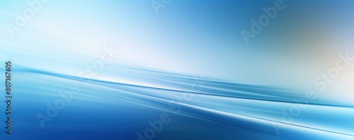 Sky Blue defocused blurred motion abstract background widescreen with copy space texture for display products blank copyspace for design text 