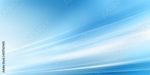 Sky Blue defocused blurred motion abstract background widescreen with copy space texture for display products blank copyspace for design text 