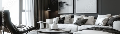 Wallpaper Mural Generate a professional minimal living room design Torontodigital.ca