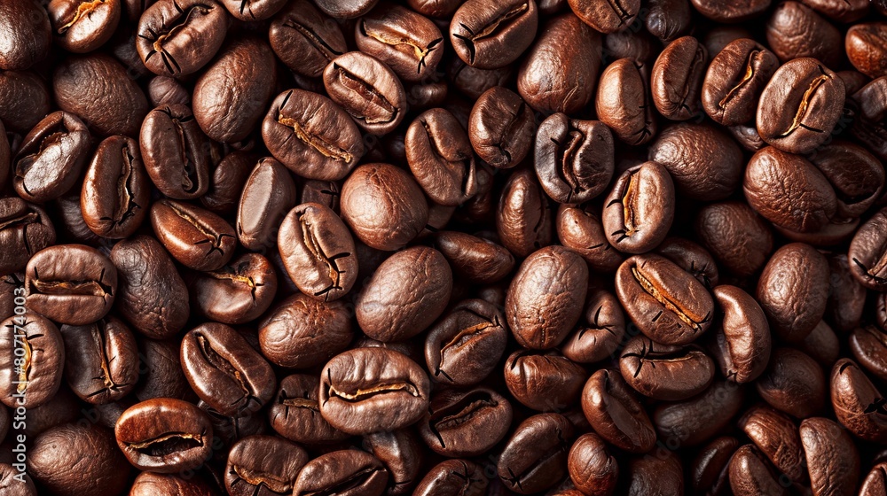 Fototapeta premium Coffee beans background