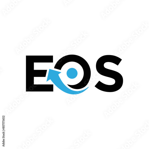 Obraz na plátně EOS logo