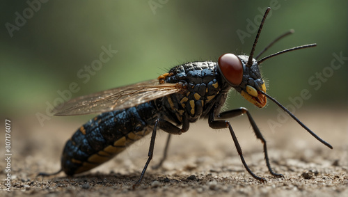 Snake fly in a different look © Ghulam