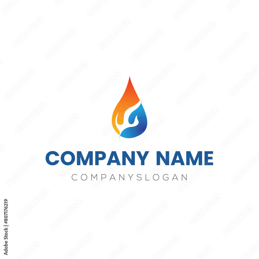 Drop logo design, vector logo design, illustration Drop logo design, vector logo design, illustration