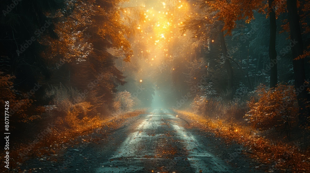 The road to success is paved with leaves.