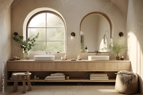 bathroom interior  bathroom interior design  Elegant Scandinavian and minimalistic 