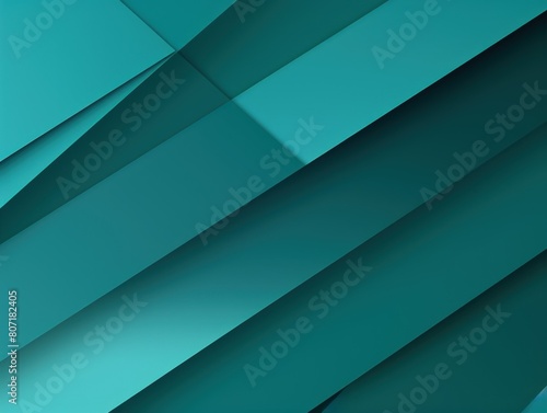 Teal minimalistic geometric abstract background diagonal triangle patterns vibrant header design poster design template web texture with copy space 
