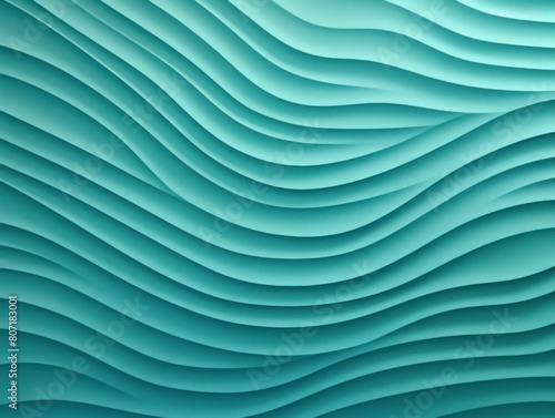 Teal panel wavy seamless texture paper texture background with design wave smooth light pattern on teal background softness soft teal shade