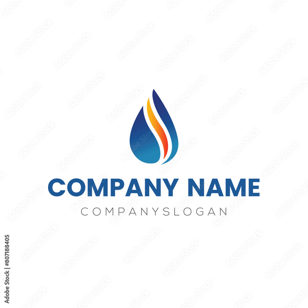 Drop logo design, vector logo design, illustration Drop logo design, vector logo design, illustration