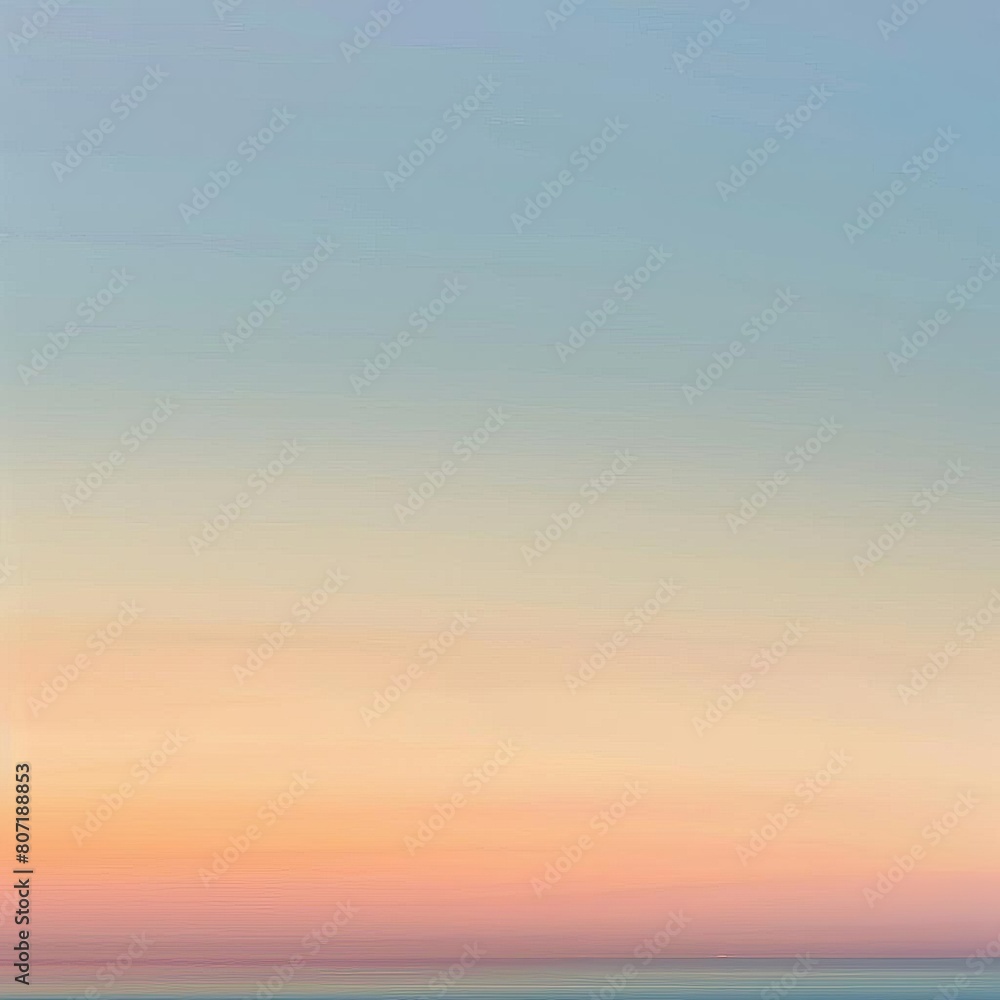 Panoramic abstract background featuring a gradient of sunrise colors, blending smoothly across the horizon, ideal for peaceful concepts with ample copy space Panoramic abstract background featuring a gradient of sunrise colors, blending smoothly across the horizon, ideal for peaceful concepts with ample copy space